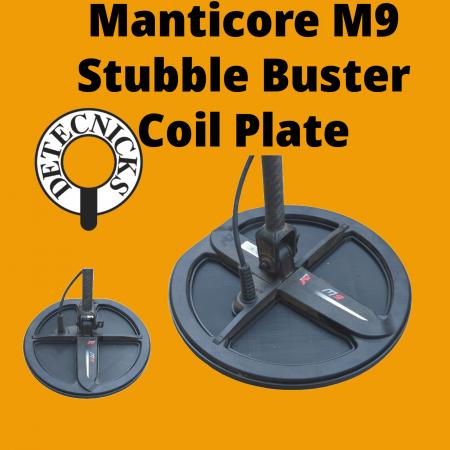 Manticore M9 Stubble Buster Coil Plate